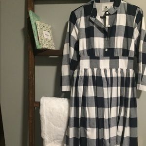 DAINTY JEWELLS plaid dress